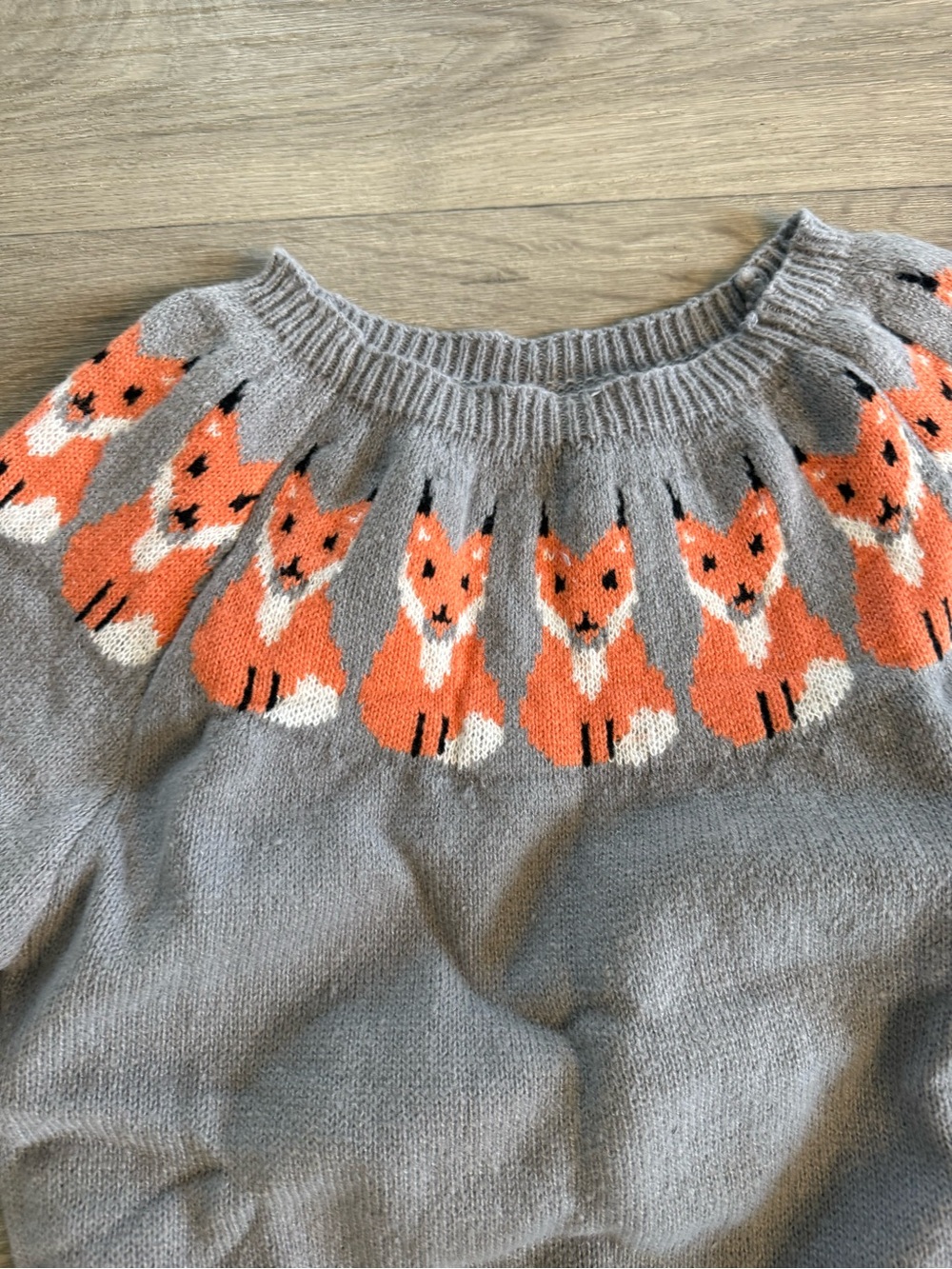 Fox cozy sweater - Picture 5 of 5